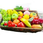 Plastic Simulation Artificial Fruits Orange Apple Banana Grape Pumpkin Lemon Food Photography Props Home Garden Decoration