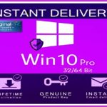Microsoft Windows 10 Pro Professional 32/64bit License Key