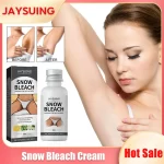 Snow Bleach Cream Moisturizing Brightening Underarm Black Spots Lightening Dark Intimate Parts Whitening Joint Melanin Cream